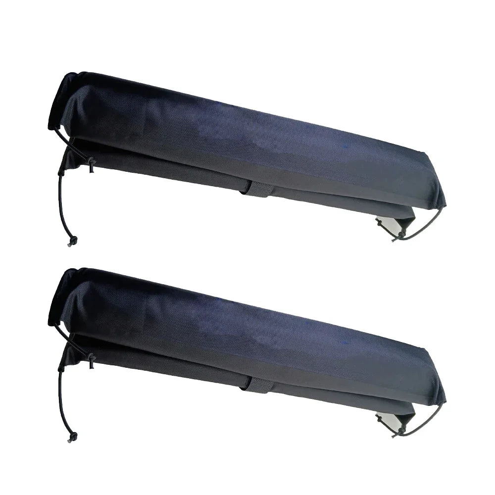 Oxford Pair of Roof Rack Pads Kayak Canoe Bike Luggage Car Roof Cross Bars Cover Wrap Snowboard Sup Board Carrier Protective Bar annizon.com