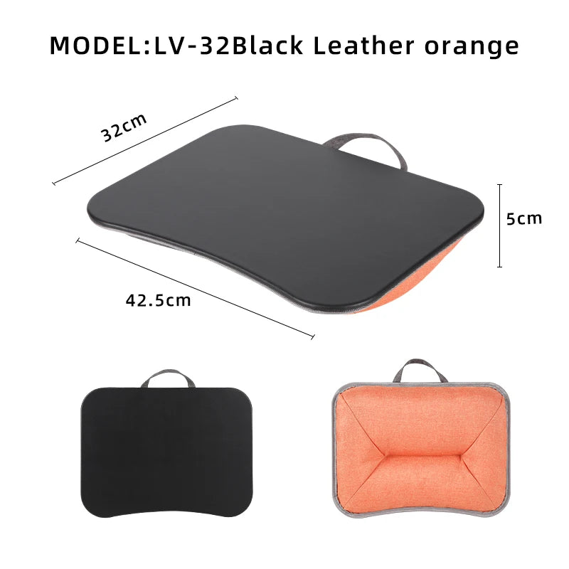 MUMUCC Multifunctional Laptop Desk With Cushion and Filled with Foam Particles, Small Pillow Table, Hard Mouse Pad Large annizon.com