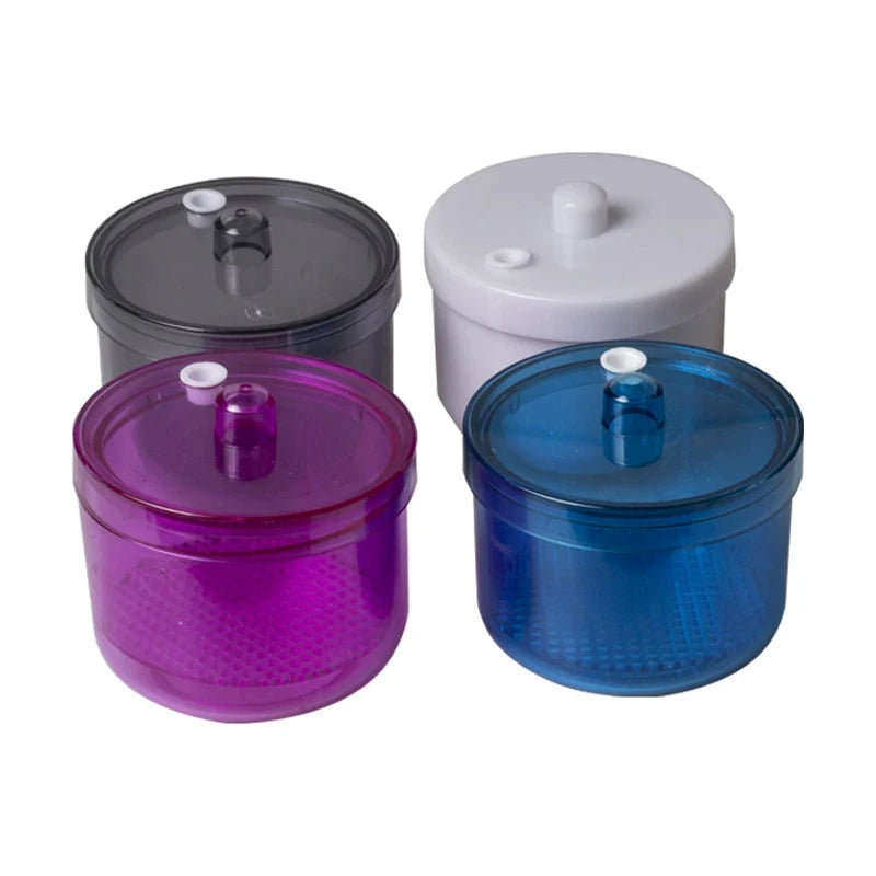 TJDent Heat-Resistant Dental Disinfection Box Soak Burs Block Drills Sterilizing Case Cleaning Immersion Case Dentistry Lab Tool