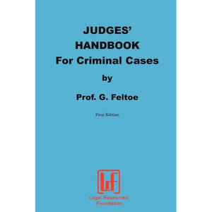 Judges' Handbook for Criminal Cases - Paperback