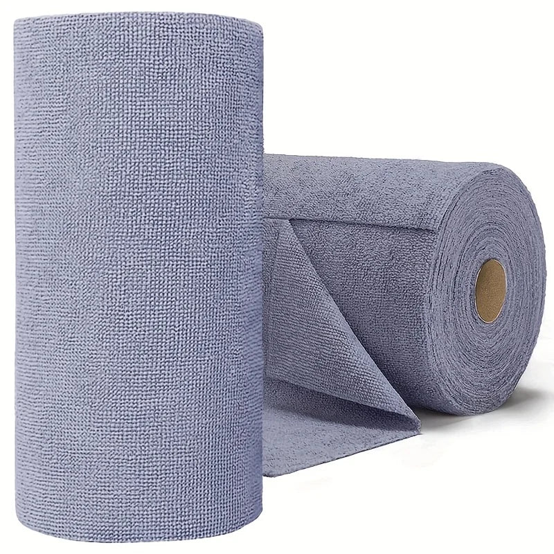 20 Sheets/Roll Microfiber Dishcloth – Multi-Functional Double-Sided Kitchen Cloth, Ideal for Utensil Cleaning, Kitchen Accessory annizon.com