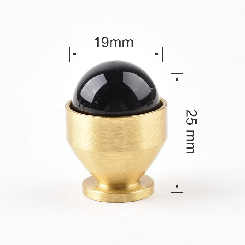 Natural Agate Crystal Handle Jewelry Gift Box Decorative Handle Drawer Pulls Furniture Handles Dresser Vanity Cabinet Door Knob annizon.com