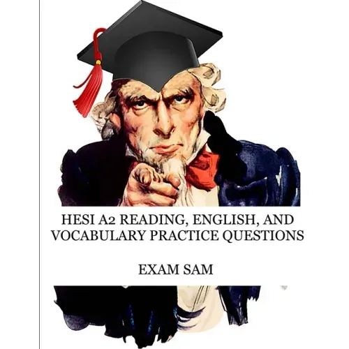 HESI A2 Reading, English, and Vocabulary Test Practice Questions - Paperback