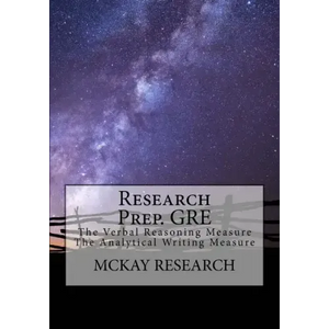 Research Prep. GRE: The Verbal Reasoning Measure, The Analytical Writing Measure - Paperback