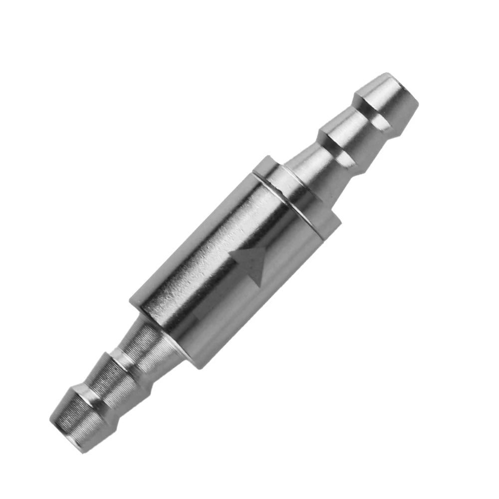 Dioxide Cylinder Stainless Steel Check Valve Non Return Water 4mm Aquarium Water Valve For CO2 equipment To CO2 System Diffuser