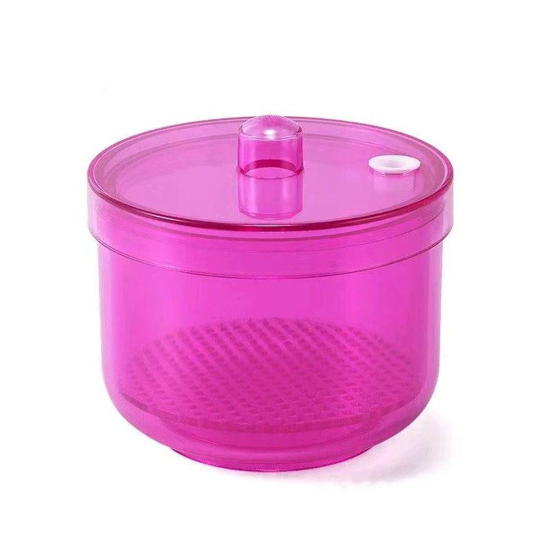TJDent Heat-Resistant Dental Disinfection Box Soak Burs Block Drills Sterilizing Case Cleaning Immersion Case Dentistry Lab Tool