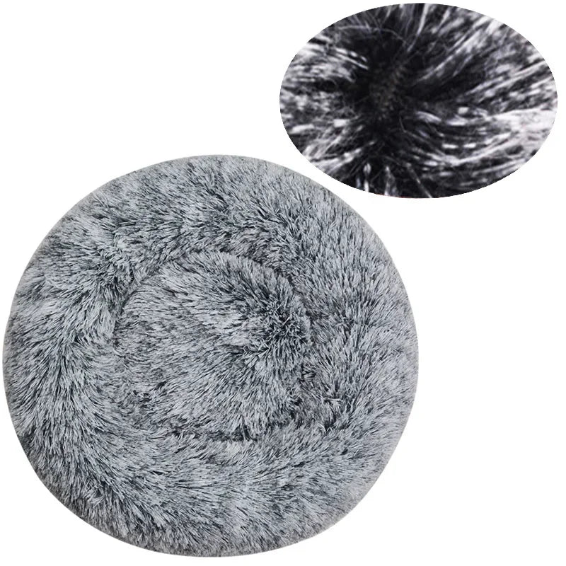 40-90cm 6 Sizes Round Pet Bed for Large Dog Bed Super Soft Cat Bed Plush Dog House for Medium Dog House Winter Warm Sleeping annizon.com