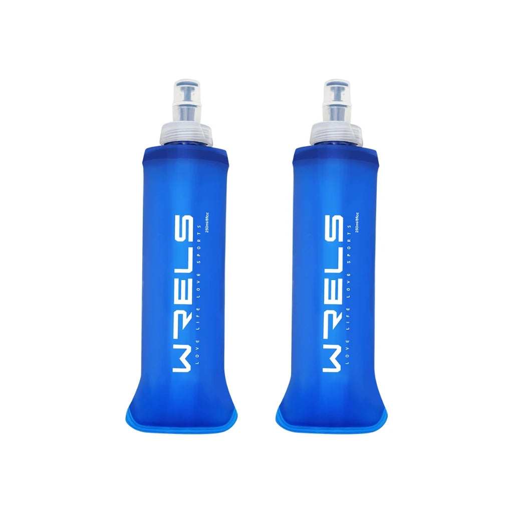 WRELS Folding Water Bottle 500ml TPU BPA-Free