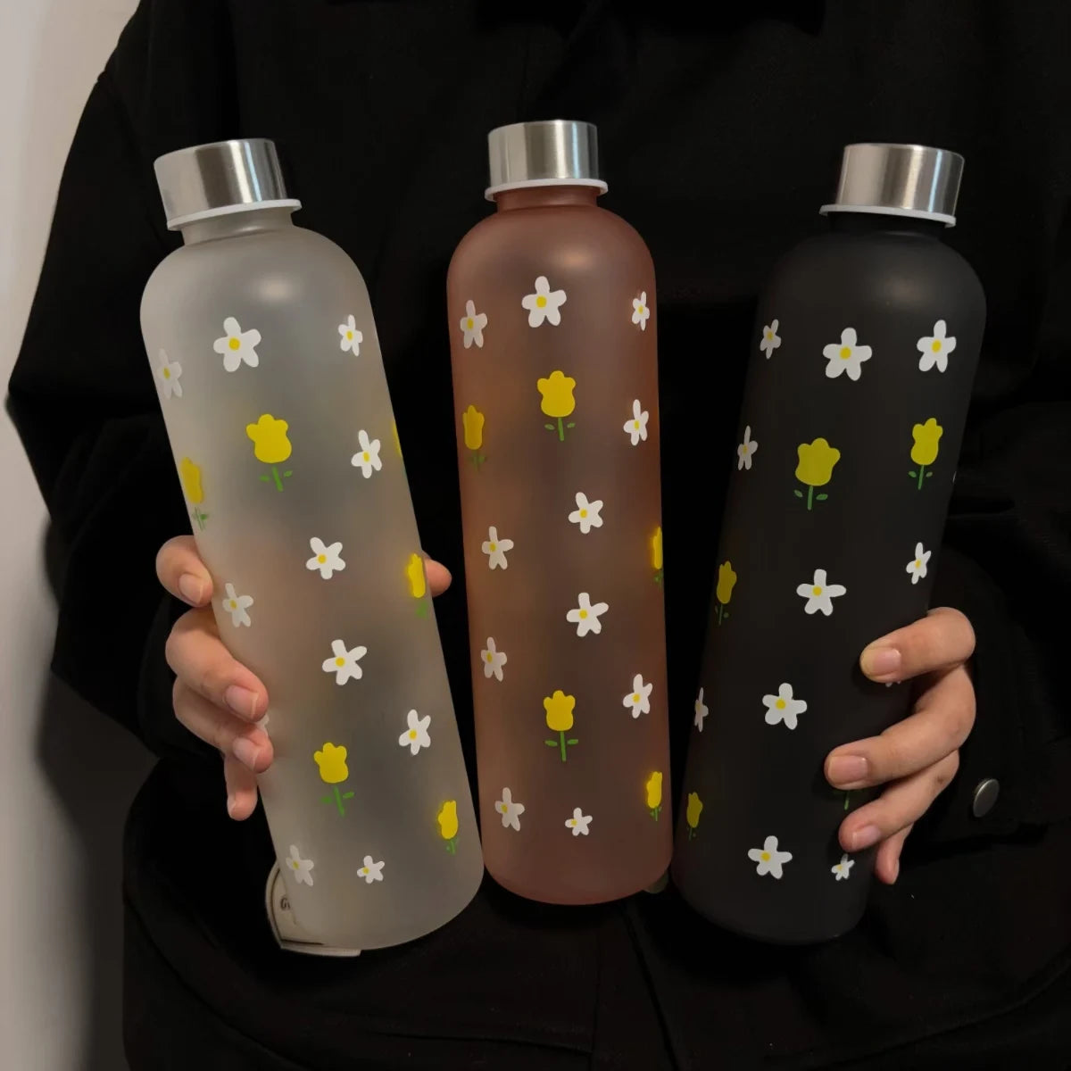 1000ml Water Bottle - Leak-Proof BPA-Free Reusable