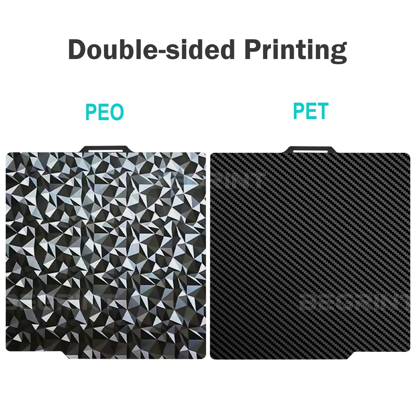 For Bambu Lab P2S Build Plate P1S X2D Pei Textured 257x257 H1H PEY Peo Sheet Spring Steel For Bambulab P2S Bamboo P1P Hot Bed annizon.com
