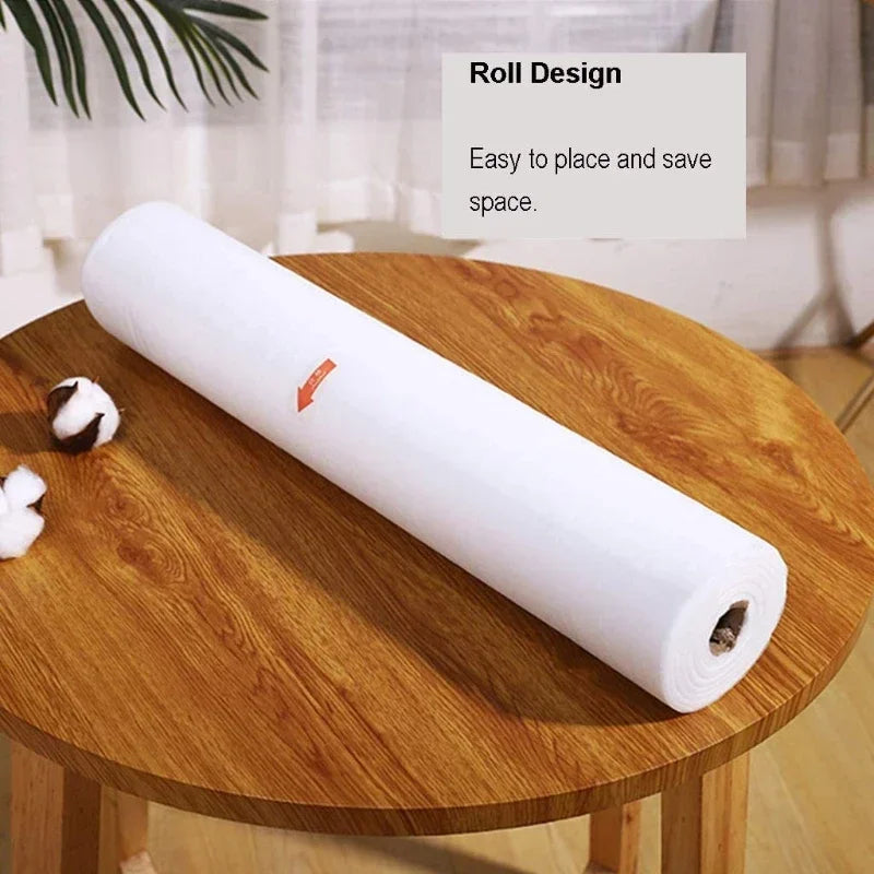 50pcs/roll Disposable Beauty Salon Bed Sheets 50pcs/Roll, Non-Woven Table Cover for Tattoo SPA Eyelash Extension, Paper Roll annizon.com