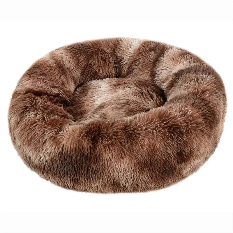 40-90cm 6 Sizes Round Pet Bed for Large Dog Bed Super Soft Cat Bed Plush Dog House for Medium Dog House Winter Warm Sleeping annizon.com