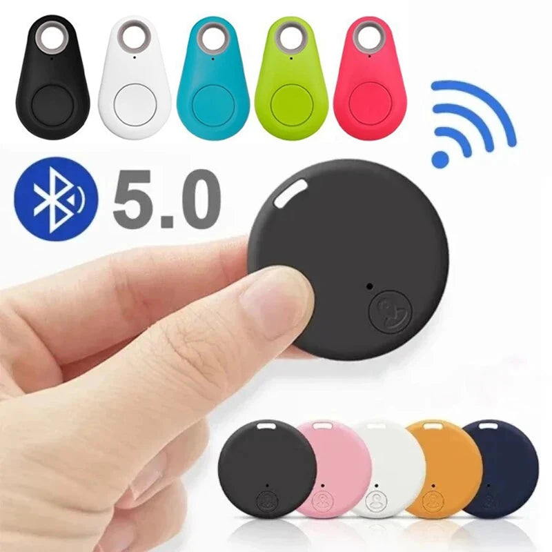 Mini GPS Locator AntiLost Alarm Wallet Keychain Smart Tag Bluetooth-Compatible Tracer Keychain Dog Pet Child Tracker Key Finder annizon.com