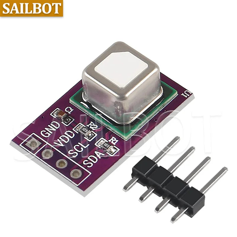 SCD40 SCD41 CO2 Gas Sensor Module High-Precision Carbon Dioxide Temperature Humidity Detector I2C for Arduino DIY