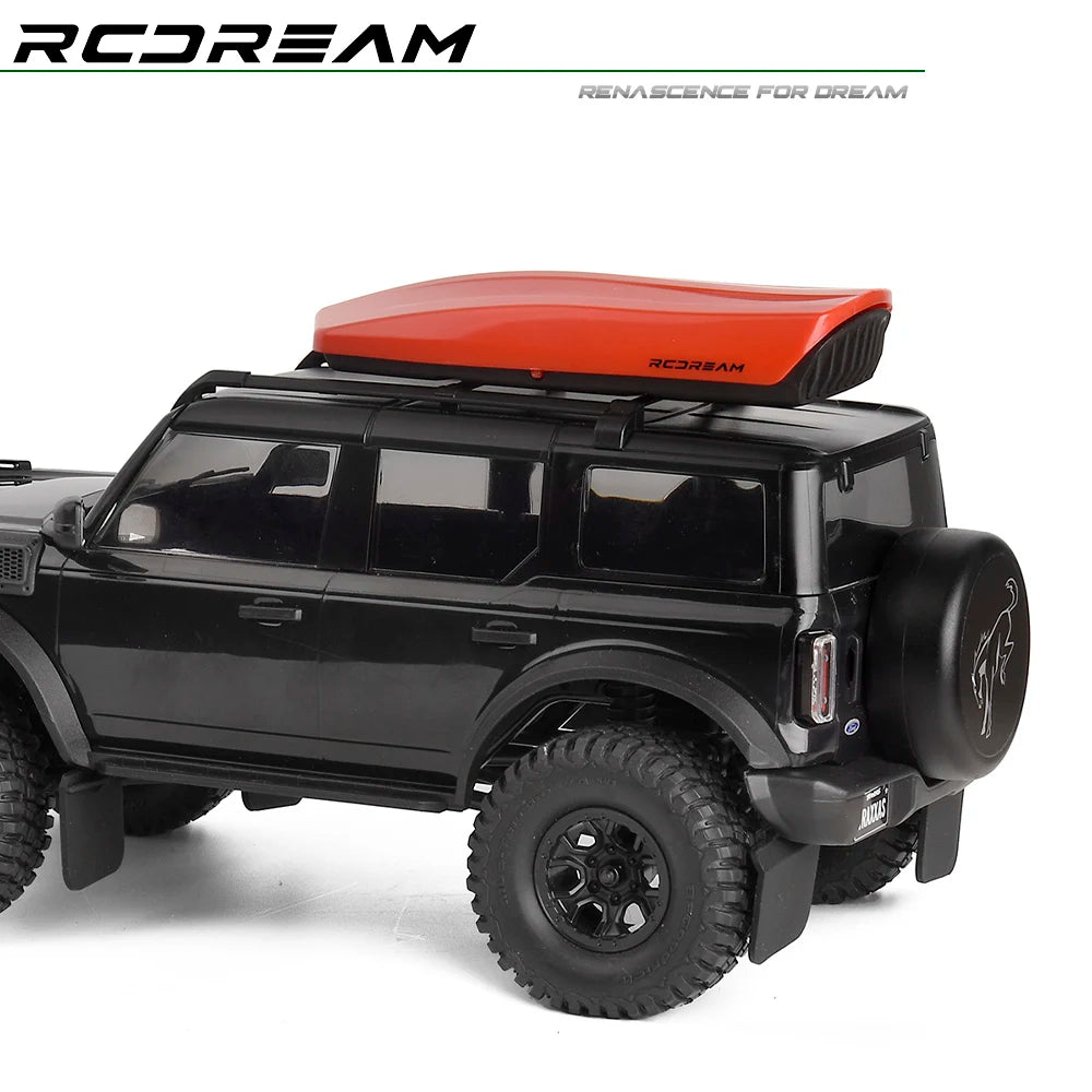 RCDream 1/18 Scale Roof Rack Roof Box for 1/18 1/24 1/12 RC Crawler Truck TRX4M Bronco AX24 #18R004 annizon.com