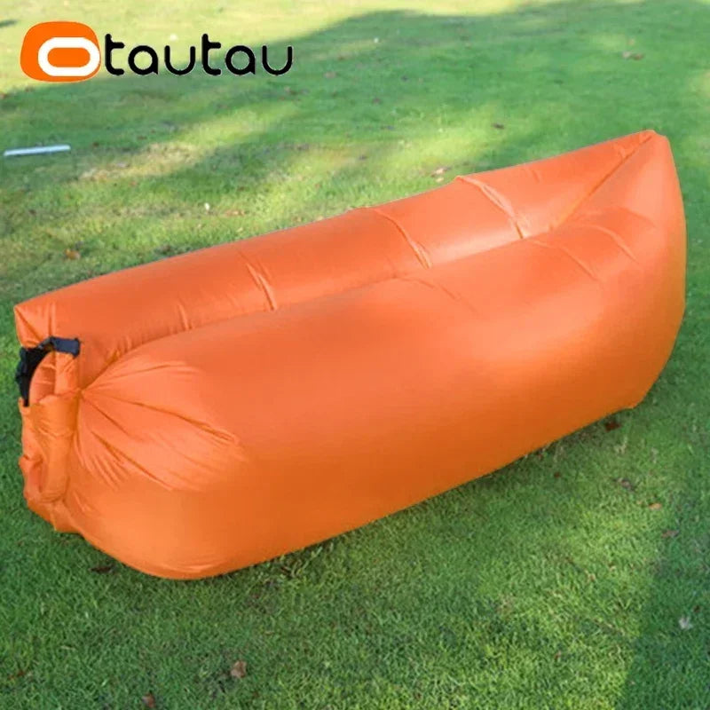 OTAUTAU Ultra Light Pillow Style Lazy Sofa Inflatable Sofa Portable Foldable Sleeping Bag Bed SF284 annizon.com