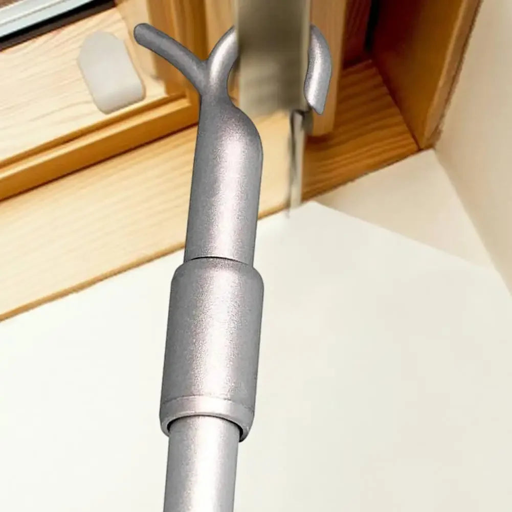 Curtain Pull Rod 33-60cm Telescopic Rod Roof For Window Opener Pole Aluminum Alloy Telescopic Rotating Rod Curtain Accessories annizon.com