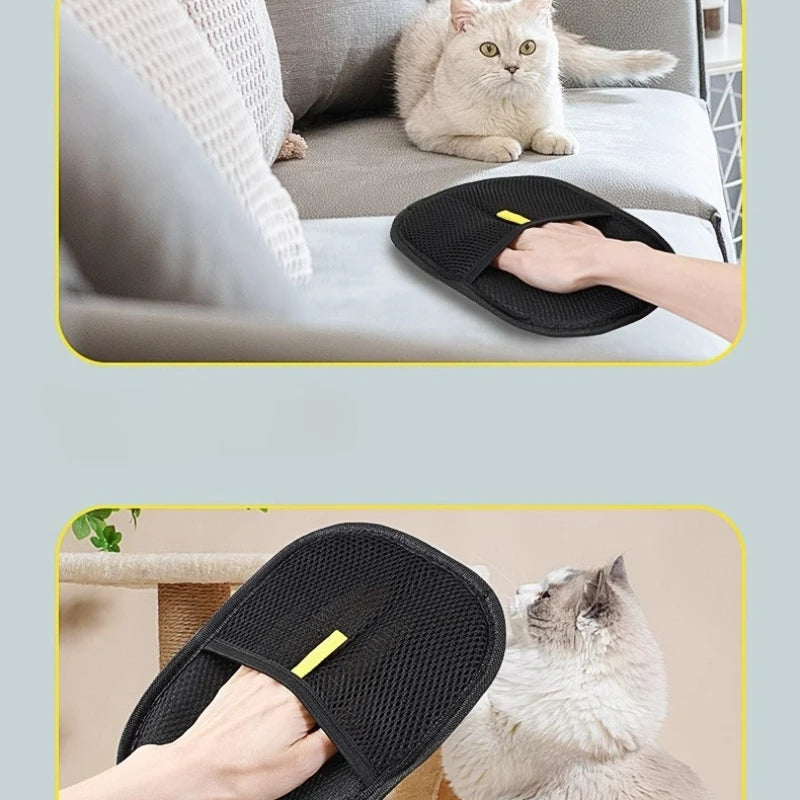 Pet Hair Remover Portable Washable Clothes Hair Dehairing Gloves Pet Cleaning Products Pet Accessories annizon.com