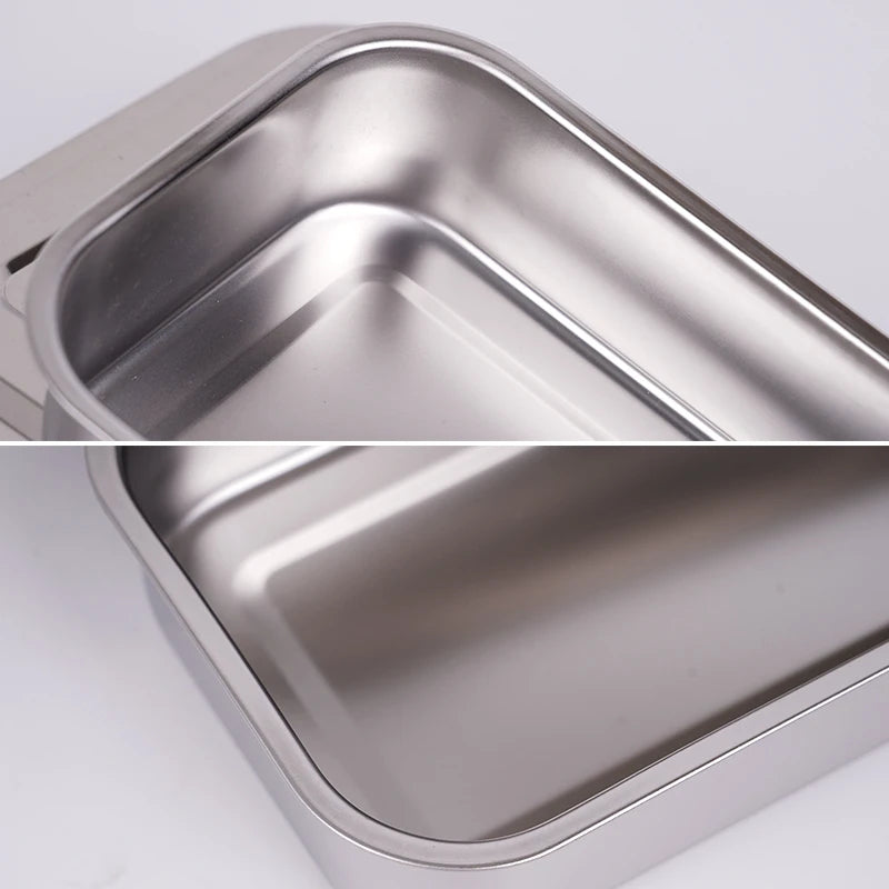 1pc Dental Disinfection Box With Lid Stainless Steel Surgical Equipments Tools Sterilizer Container Lab Instrument Tools Storage