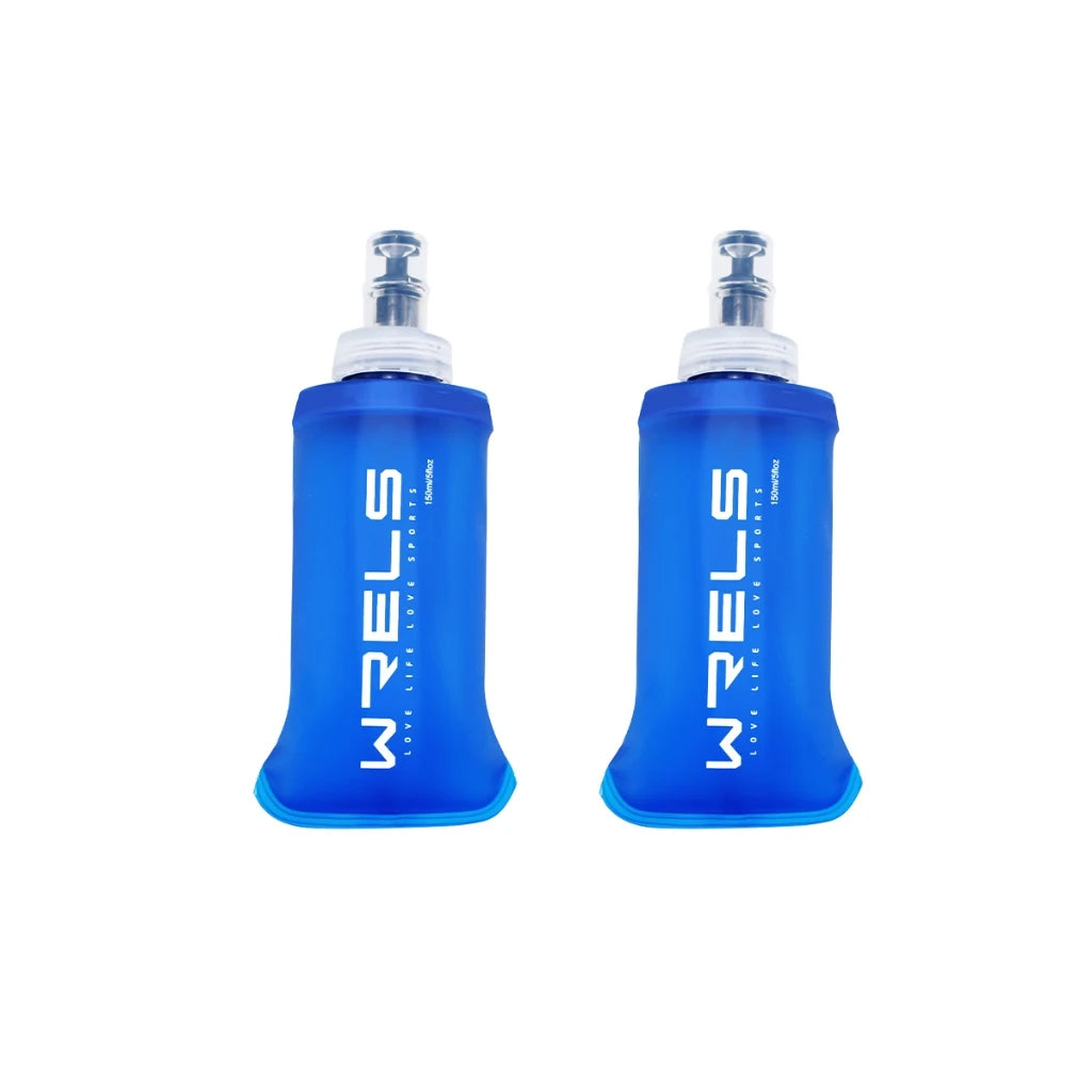 WRELS Folding Water Bottle 500ml TPU BPA-Free