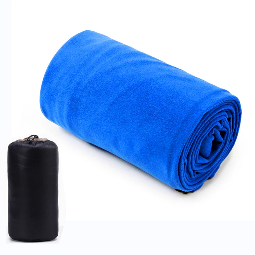 Fleece Sleeping Bag Portable Ultra-light Polar Travel Sheets for Adults Outdoor Camping Tent Bed Warm Sleeping Bag Liner annizon.com