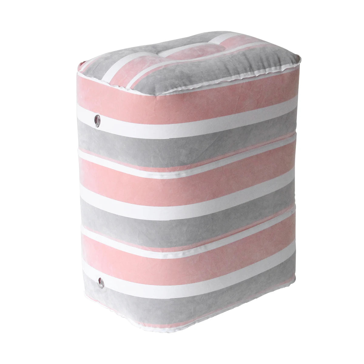 Inflatable Sleeping Foot Rest Pillow for Air Travel, PVC Adjustable 3-Layer Flight Footstool Cushion for Car Office annizon.com