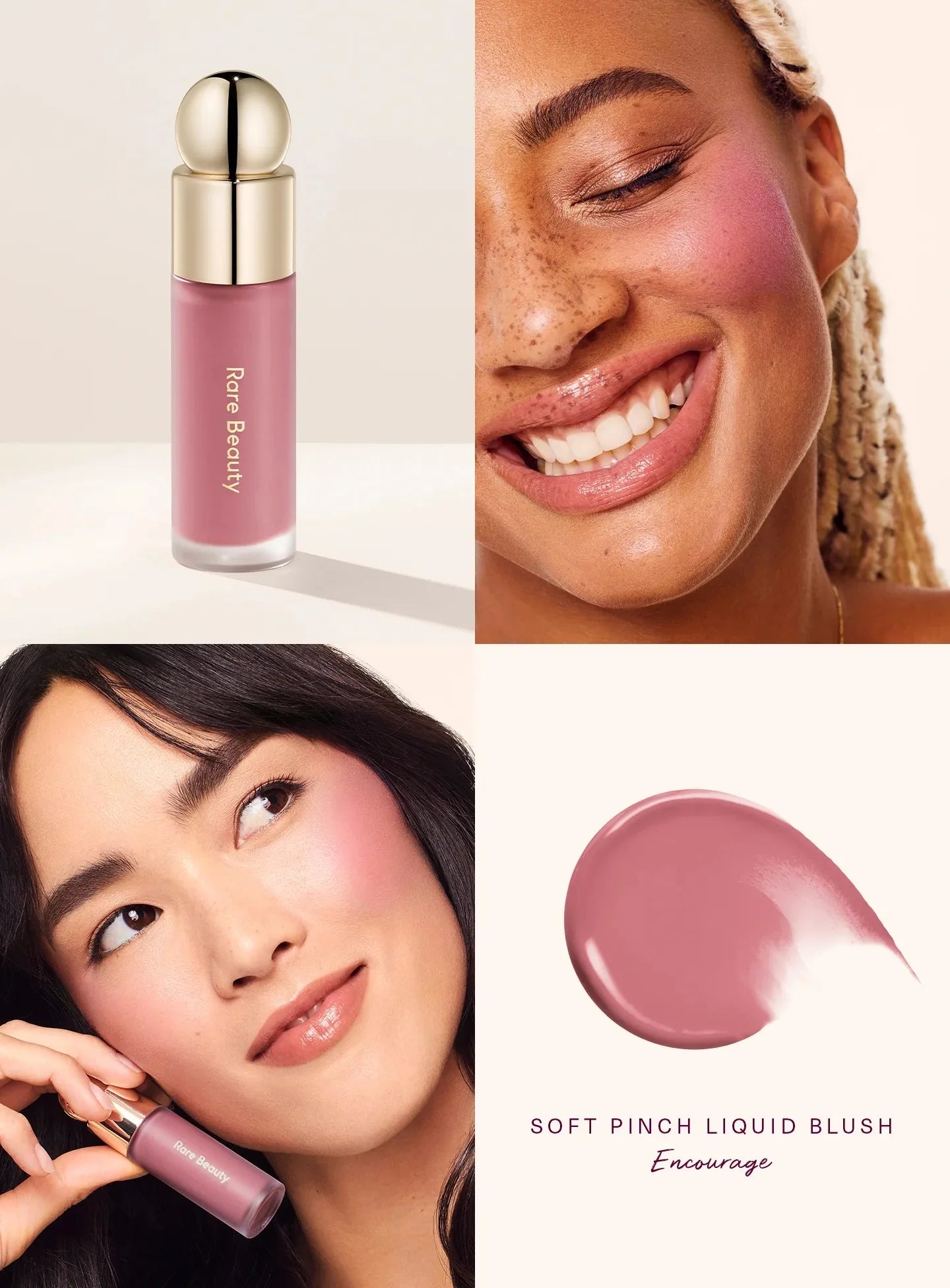Rare Beauty Soft Pinch Liquid Blush Silky and Glide On Smooth Long Lasting Plump Pinch-perfect Flush Seamless Matte Dewy Makeup annizon.com