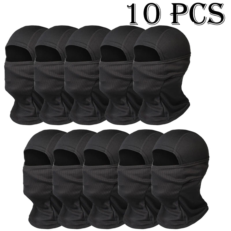 Musion Motorcycle Balaclava Sun Protection Full Face Mask Breathable Mesh Airsoft Mask Balaclava Bicycle Cycling Head Cover Unde