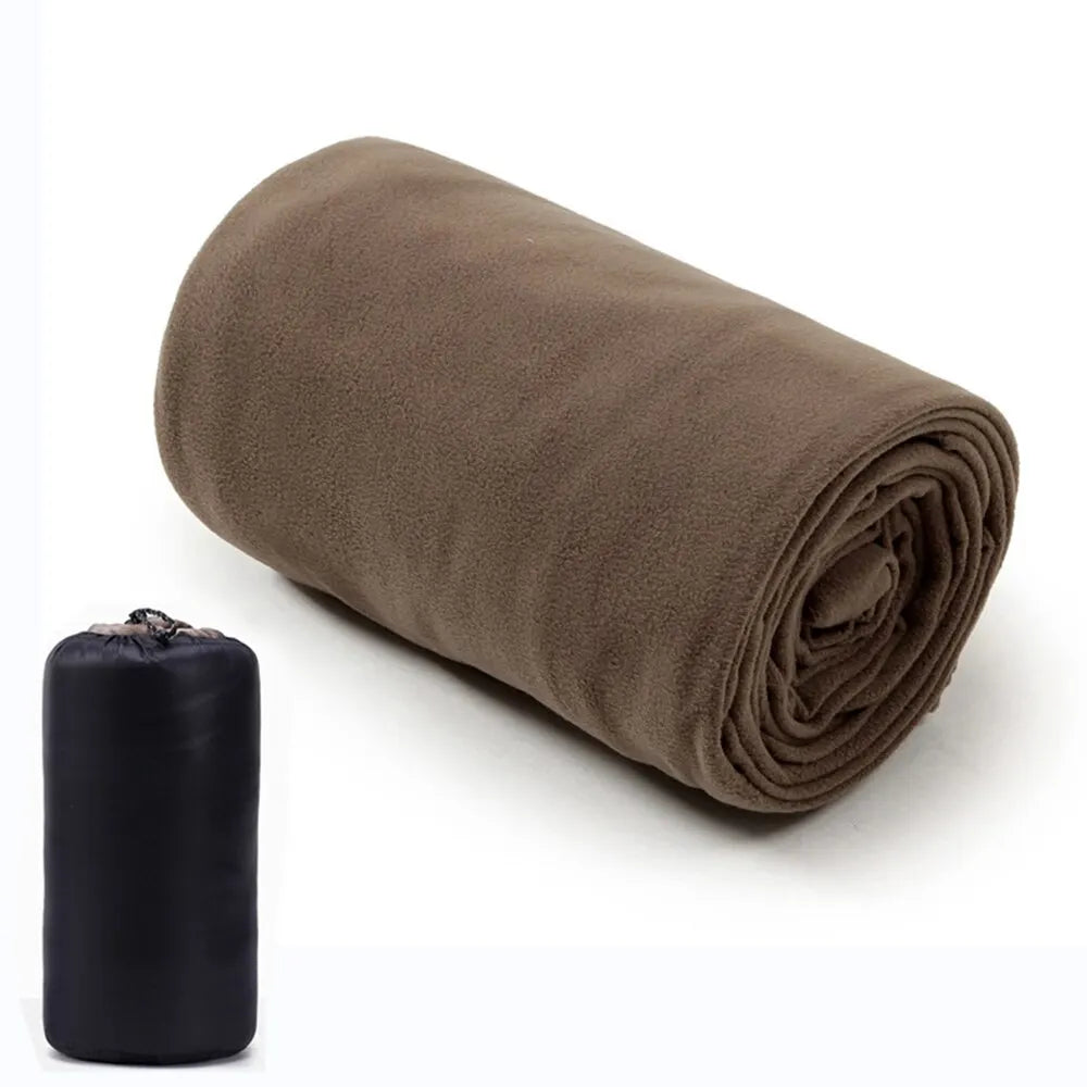 Fleece Sleeping Bag Portable Ultra-light Polar Travel Sheets for Adults Outdoor Camping Tent Bed Warm Sleeping Bag Liner annizon.com