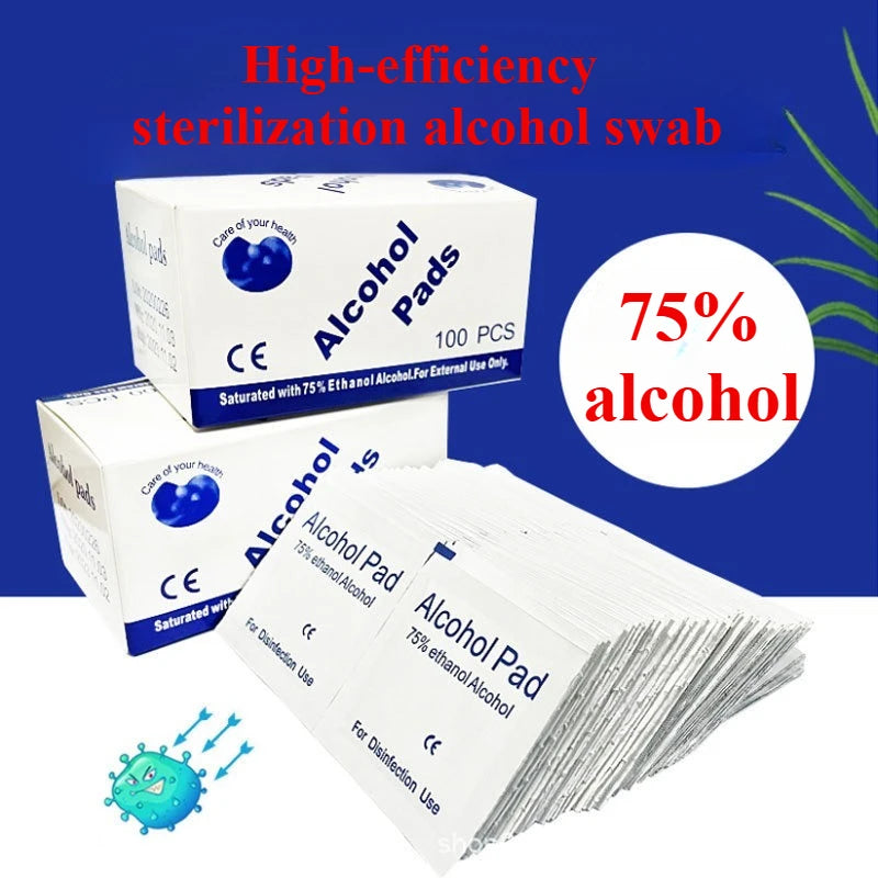 75% alcohol disinfection cotton paper, disposable disinfection mobile phone screen glasses cleaning ear holes disinfection alcoh