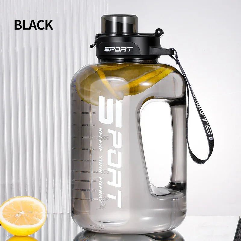 2L Sports Water Bottle with Straw - BPA Free