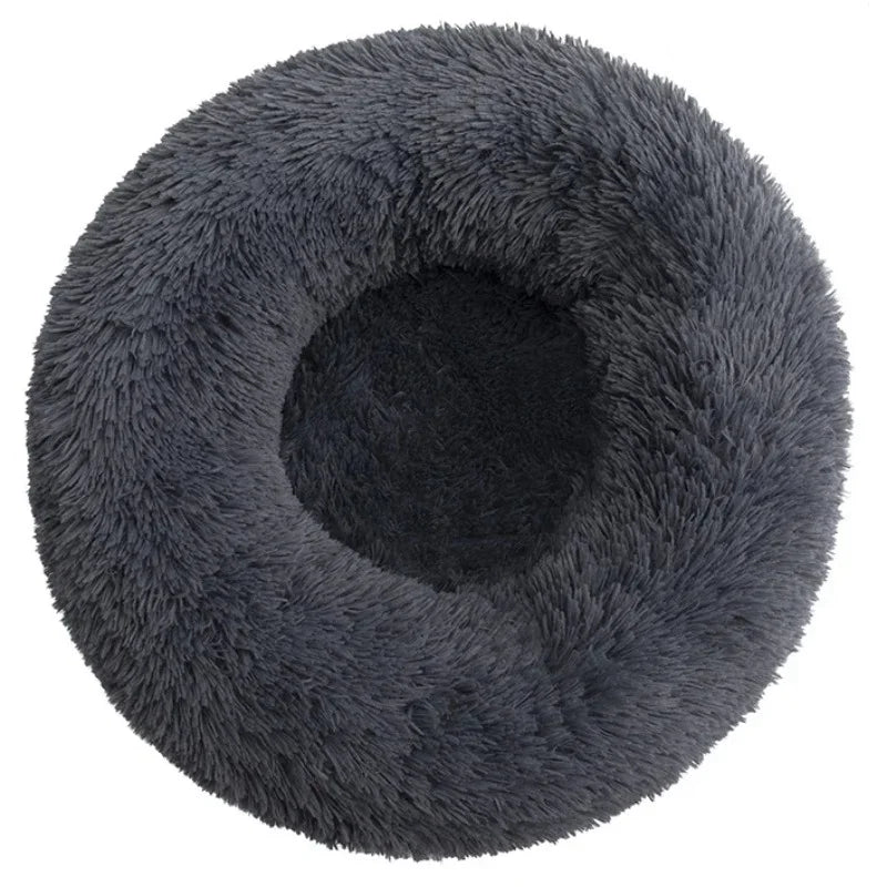 40-90cm 6 Sizes Round Pet Bed for Large Dog Bed Super Soft Cat Bed Plush Dog House for Medium Dog House Winter Warm Sleeping annizon.com