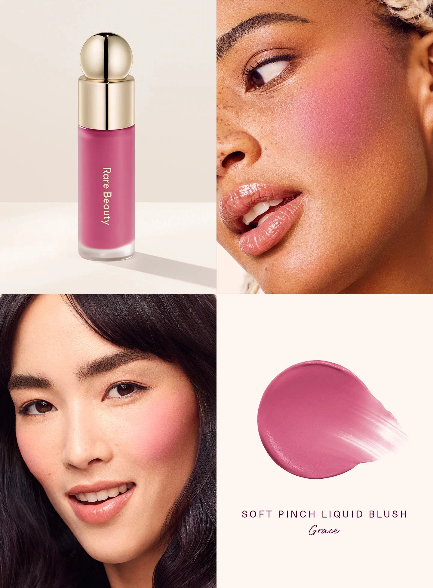 Rare Beauty Soft Pinch Liquid Blush Silky and Glide On Smooth Long Lasting Plump Pinch-perfect Flush Seamless Matte Dewy Makeup annizon.com