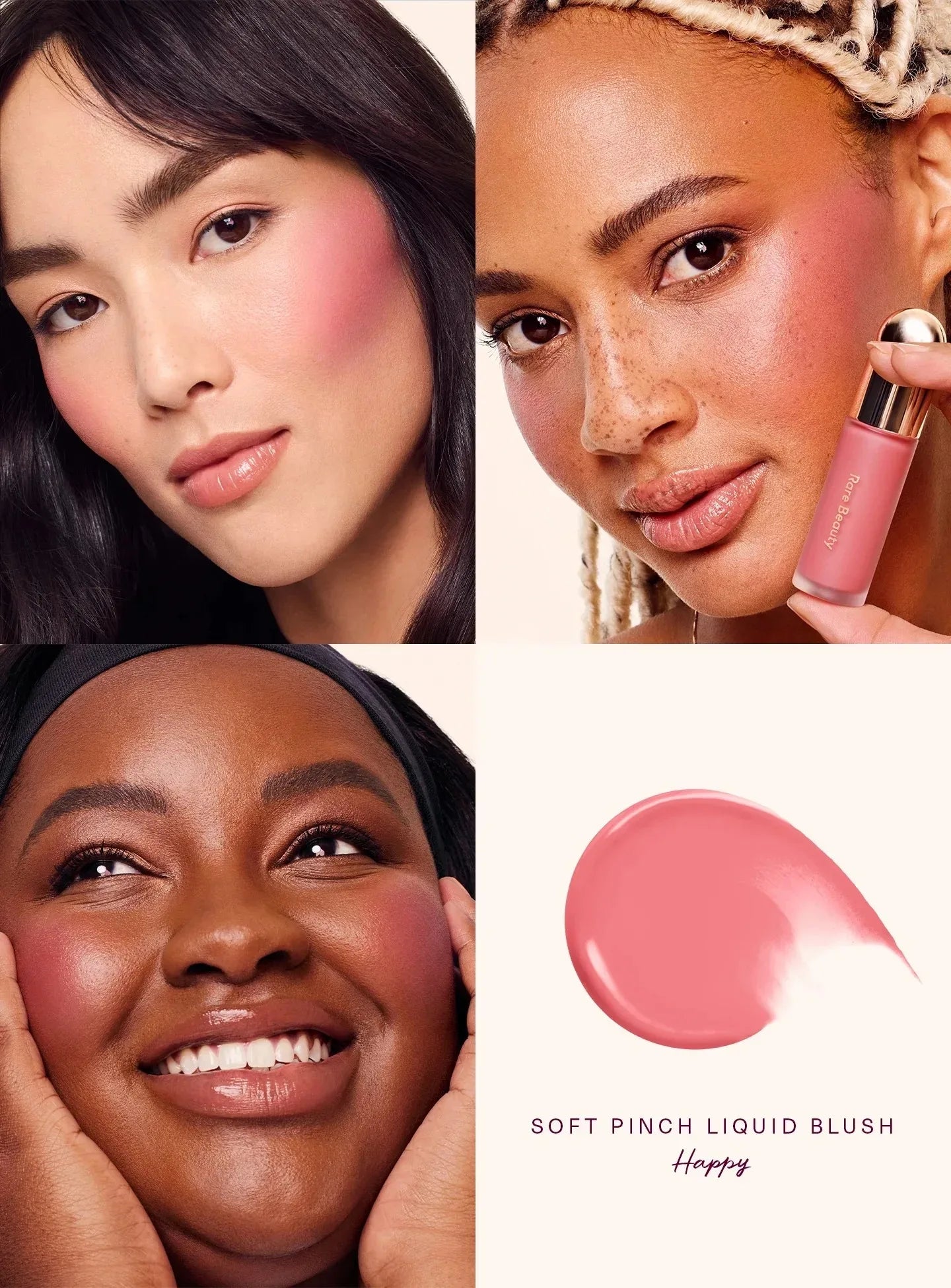 Rare Beauty Soft Pinch Liquid Blush Silky and Glide On Smooth Long Lasting Plump Pinch-perfect Flush Seamless Matte Dewy Makeup annizon.com