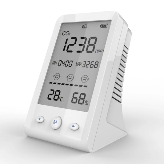 CO2 Infrared NDIR Sensor Air Quality  Detector Carbon Dioxide Temperature Humidity  Monitor Indoor Meter Digital Gas Analyzer