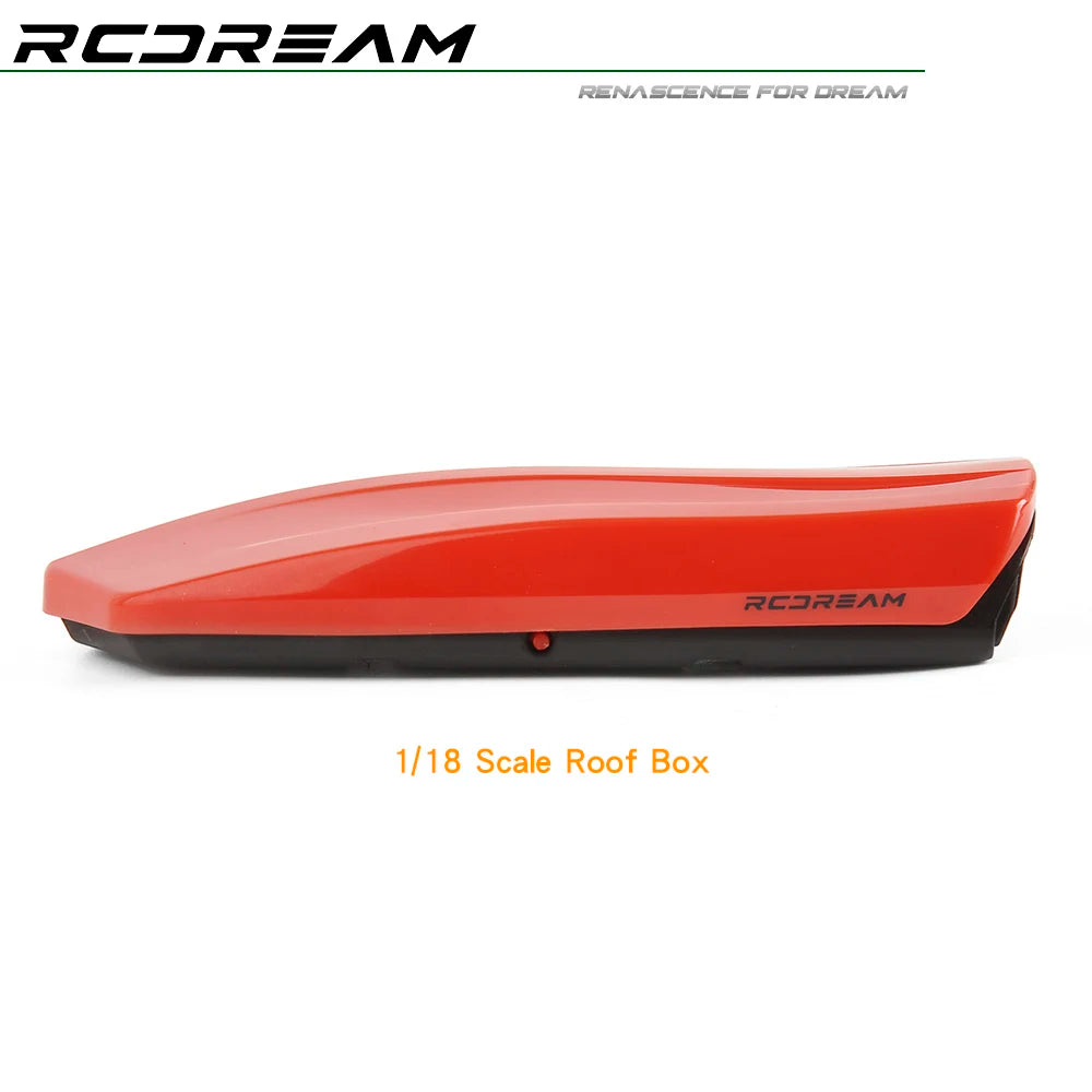 RCDream 1/18 Scale Roof Rack Roof Box for 1/18 1/24 1/12 RC Crawler Truck TRX4M Bronco AX24 #18R004 annizon.com