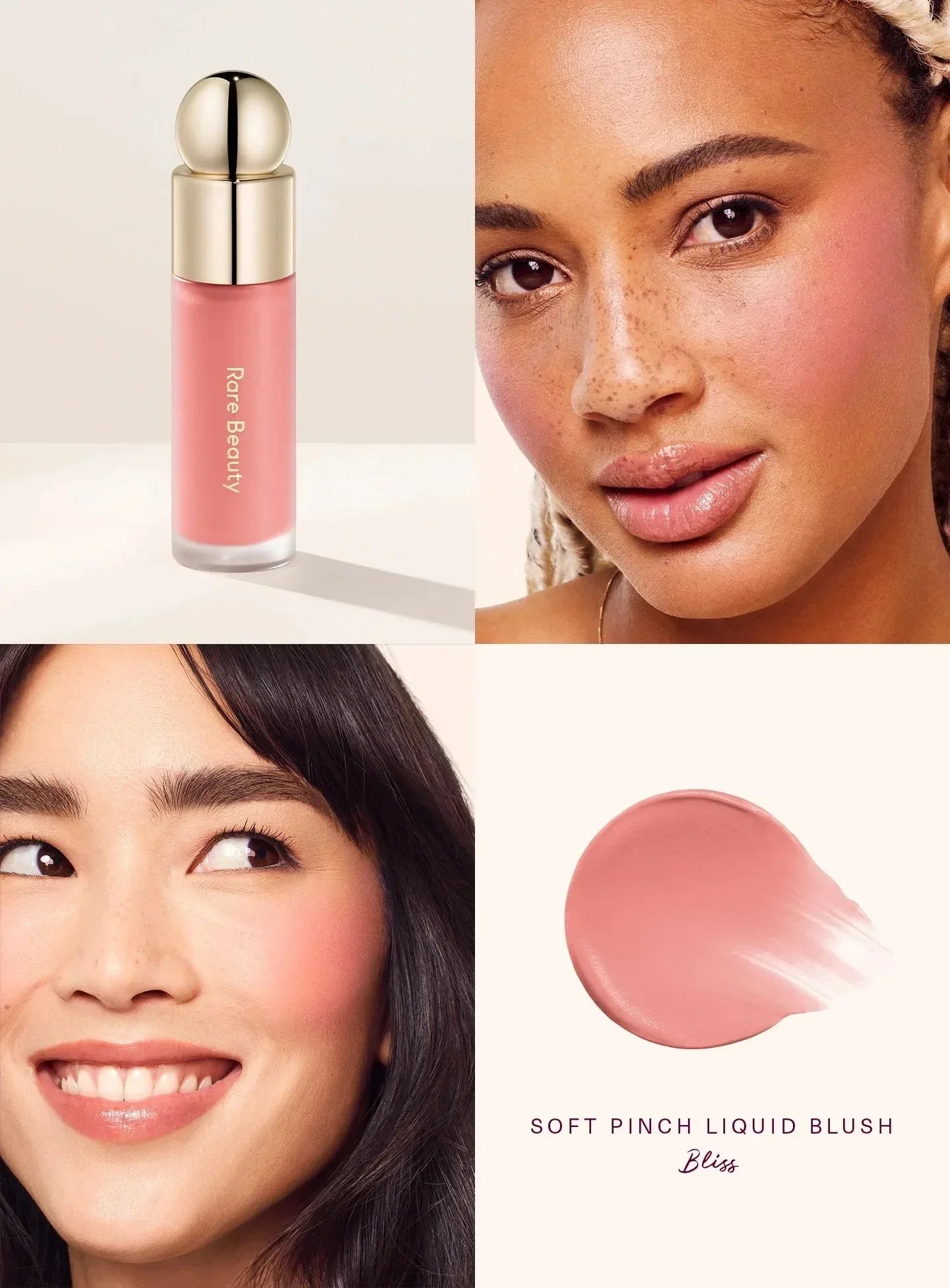 Rare Beauty Soft Pinch Liquid Blush Silky and Glide On Smooth Long Lasting Plump Pinch-perfect Flush Seamless Matte Dewy Makeup annizon.com