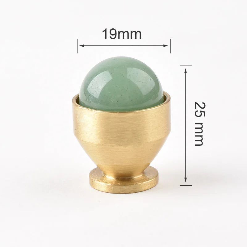 Natural Agate Crystal Handle Jewelry Gift Box Decorative Handle Drawer Pulls Furniture Handles Dresser Vanity Cabinet Door Knob annizon.com