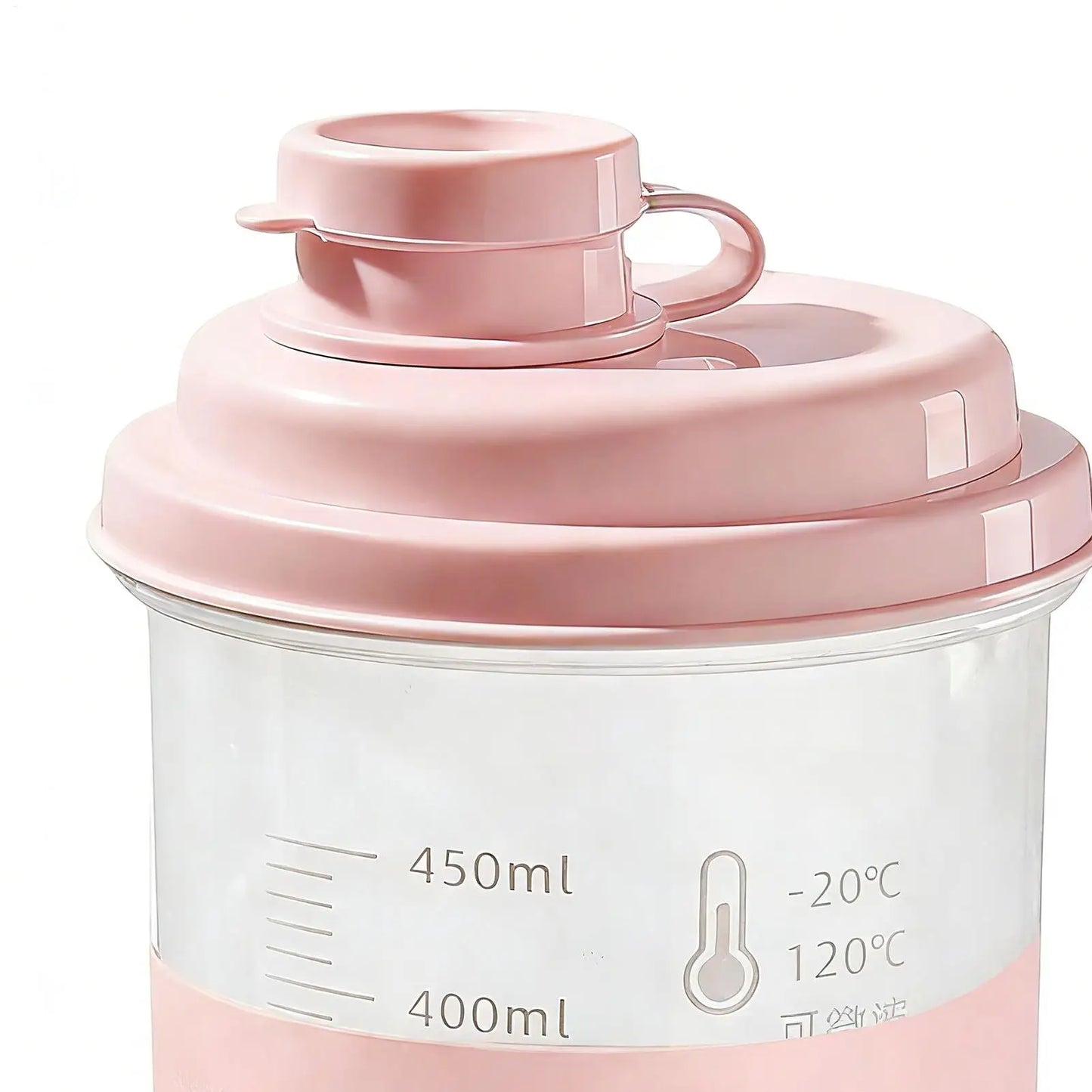 540ml Water Bottle Transparent Portable Leak-proof For Drink Plastic Sports outdoor Water Bottles Drinkware Large Capacity