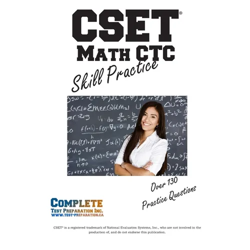 CSET (R) Math CTC Skill Practice: Practice Test Questions for CSET(R) Mathematics Test