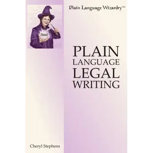 Plain Language Legal Writing