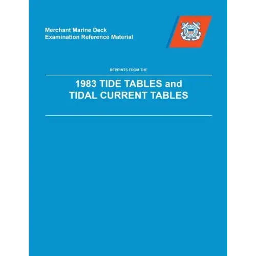 MMDREF Tide Tables & Tidal Current Tables 1983