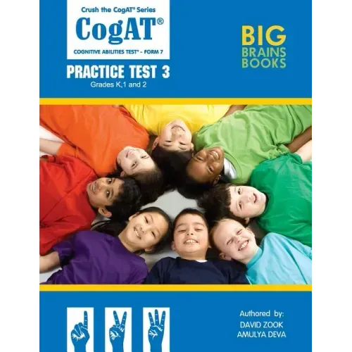 Crush the CogAT: Form 7 Practice Test 3 (Grades K, 1, and 2)