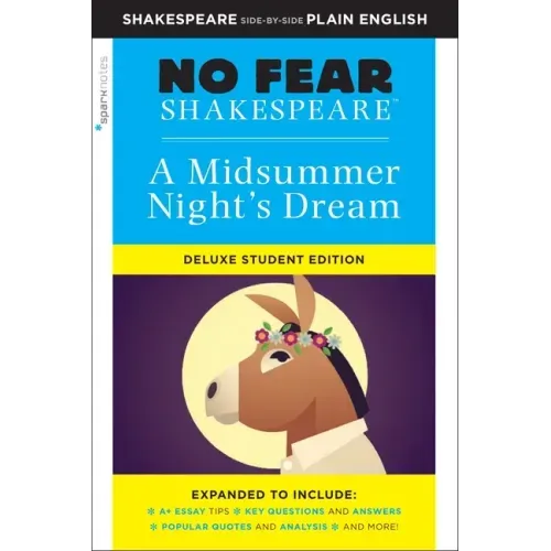 A Midsummer Night's Dream: No Fear Shakespeare Deluxe Student Editions - Shakespeare Side-By-Side Plain English