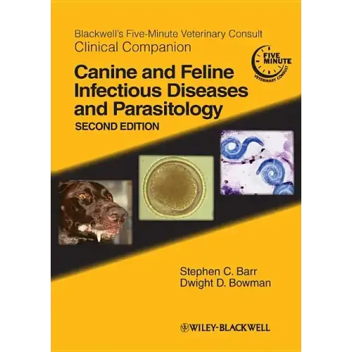 Blackwell's Five-Minute Veterinary Consult Clinical Companion: Canine and Feline Infectious Diseases and Parasitology