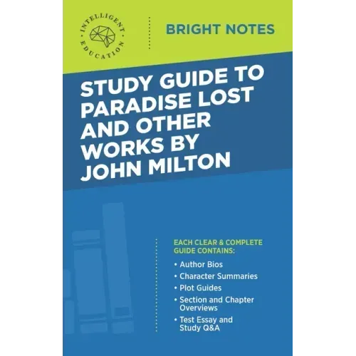 Study Guide to Paradise Lost and Other Works by John Milton