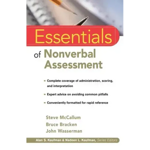 Essentials of Nonverbal Assessment - Paperback