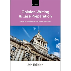 Opinion Writing and Case Preparation Eighth Edition - Paperback