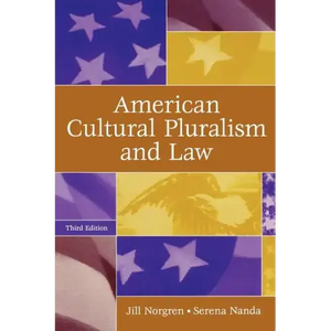 American Cultural Pluralism and Law - Paperback