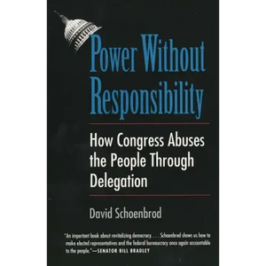 Power Without Responsibility: How Congress Abuses the People Through Delegation - Paperback